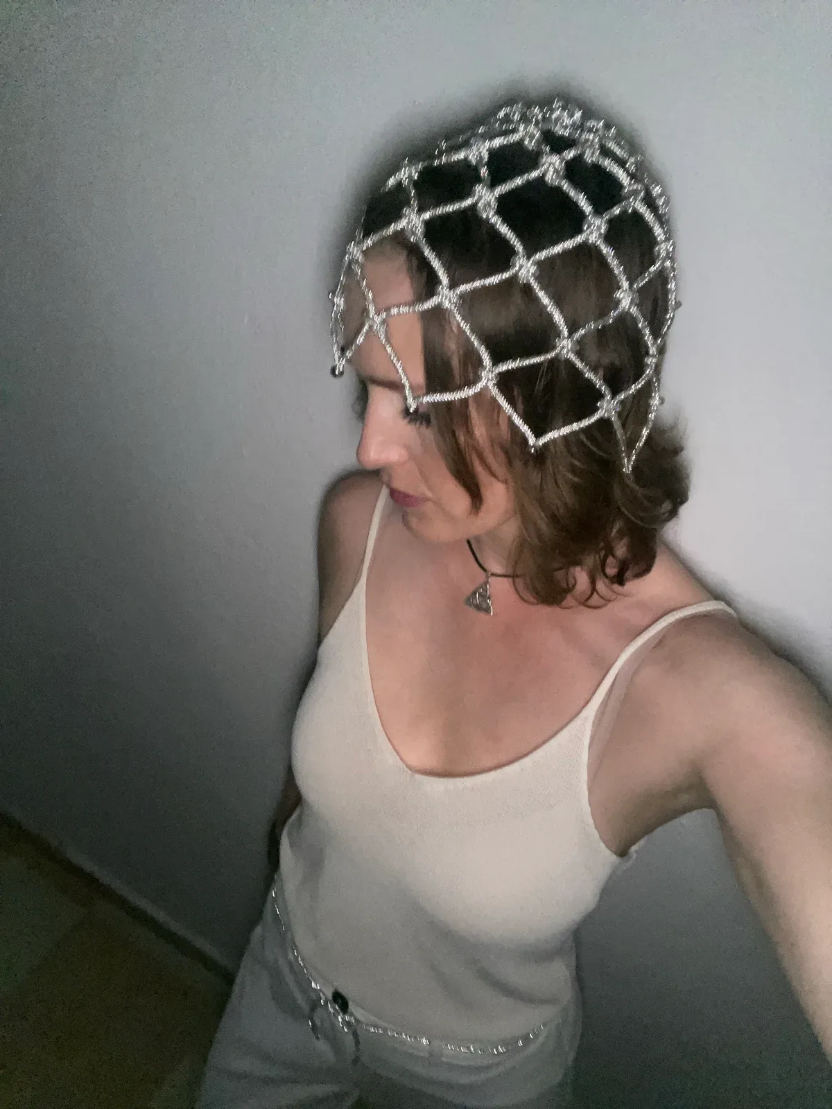 Rhinestone hat “Soul”