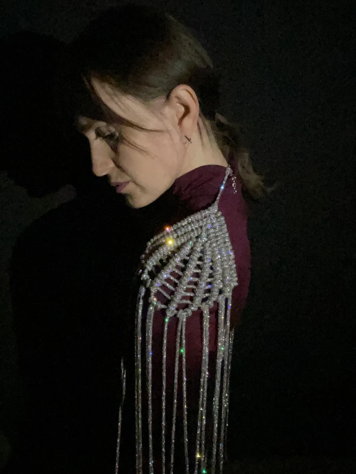 Shoulder brooches  “Veil”