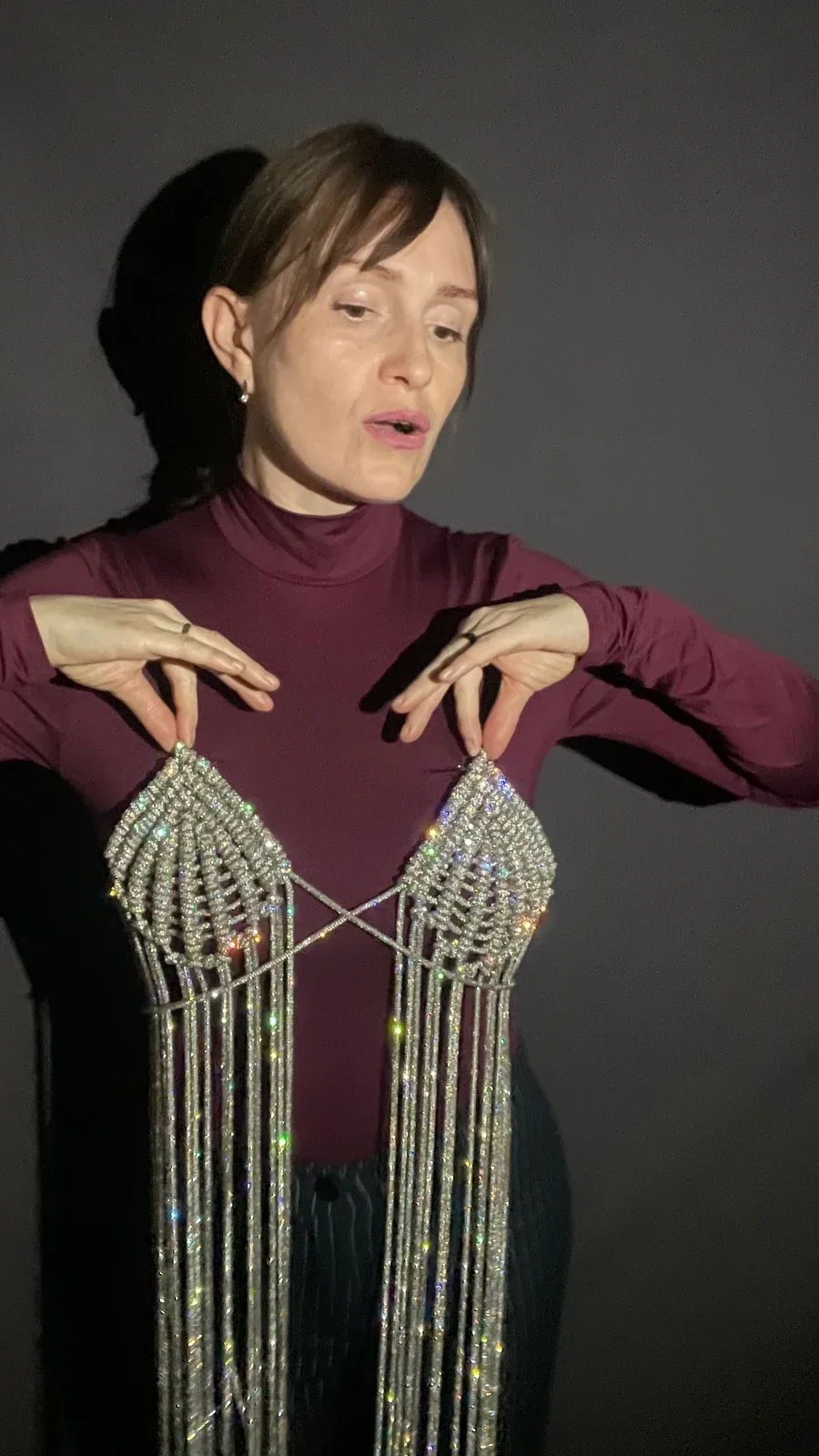 Shoulder brooches  “Veil”